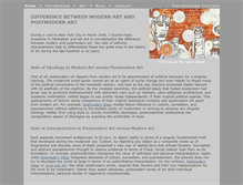 Tablet Screenshot of postmodern-art.com